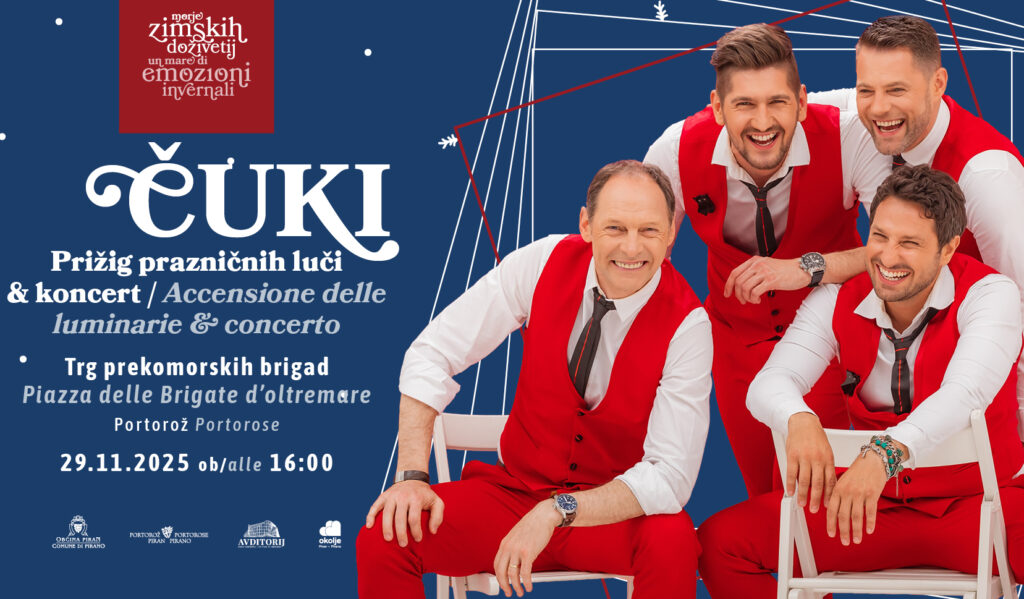 Morje zimskih doživetij 2025: Prižig lučk s Čuki