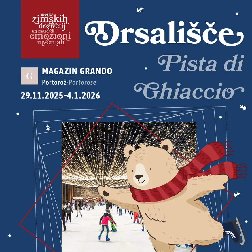 Morje zimskih doživetij 2025: Drsališče Magazin Grando