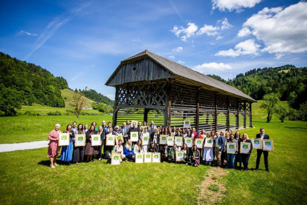 Na Zelenem dnevu slovenskega turizma podelili 50 znakov Slovenia Green
