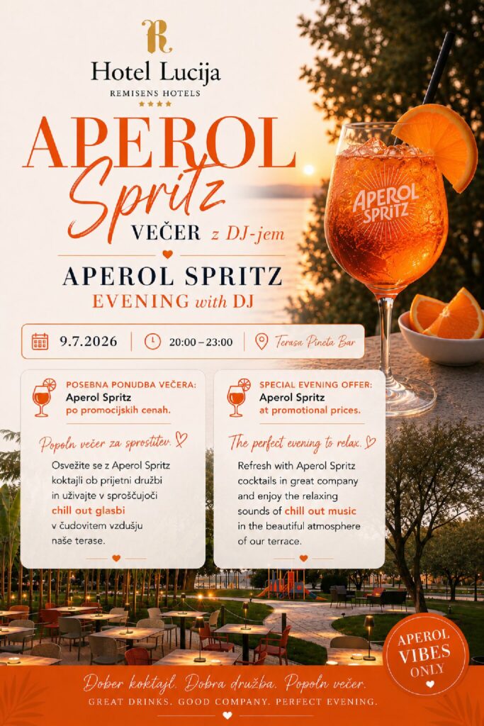 Aperol spritz večer + DJ