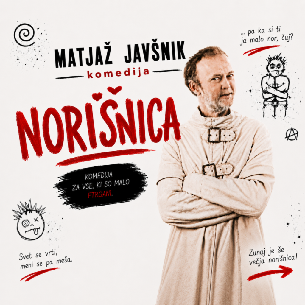 Komedija Matjaža Javšnika Norišnica