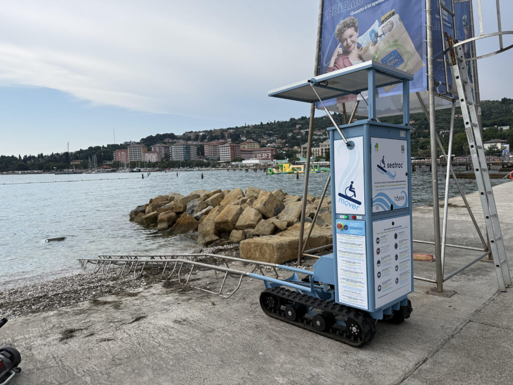 Portorož and Riviera beaches now more accessible for people with reduced mobility
