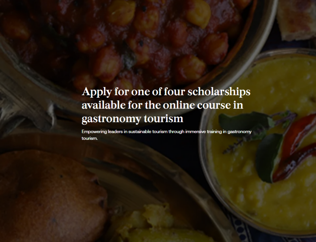 Štiri štipendije za izobraževanje na področju gastronomskega turizma