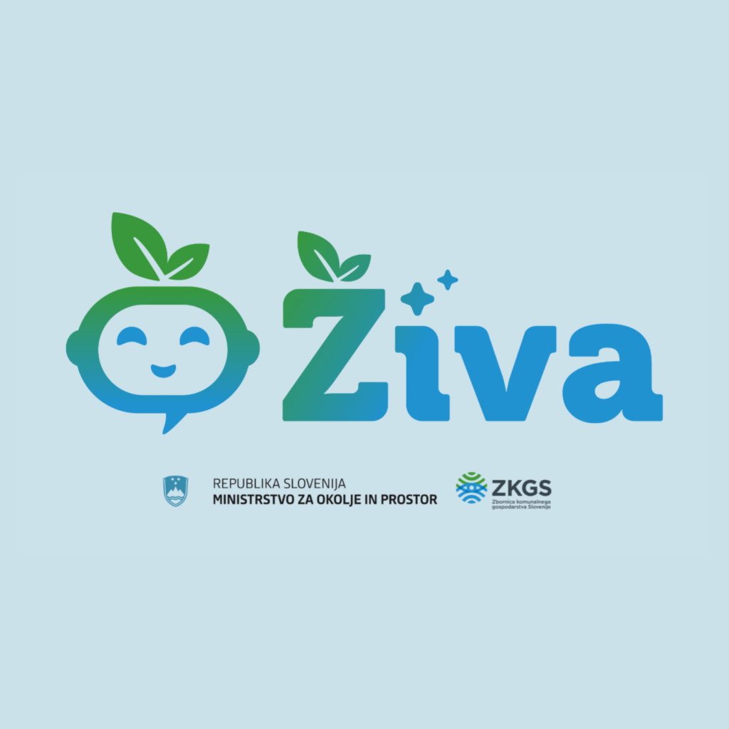 Spoznajte ŽIVO: digitalno pomočnico za pravilno ločevanje odpadkov