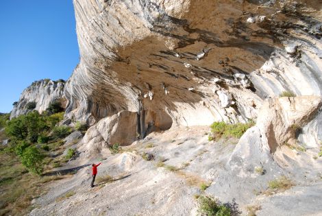 Kletterparadies auf Karst-Rand (Kraški rob)