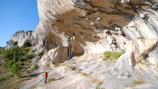 Kletterparadies auf Karst-Rand (Kraški rob)