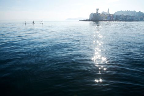 Stand-up paddleboarding