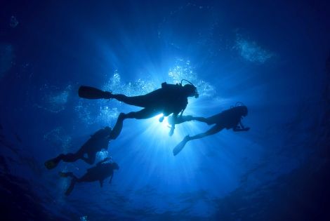 Scuba diving
