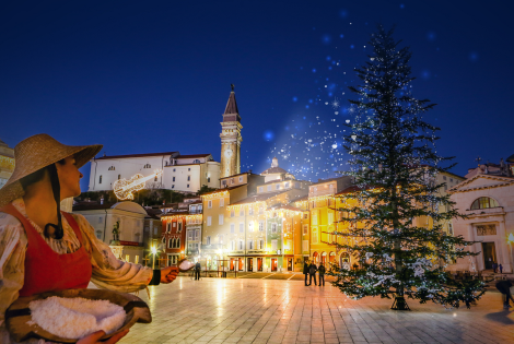 The Festive Market in Piran and Lucija