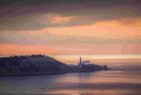 Piran by night cycling tour