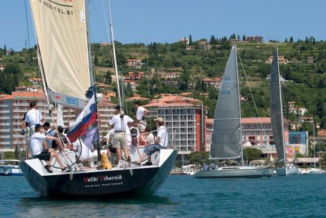 Sailing day trip along the Slovenian coast
