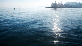 Stand-up paddleboarding