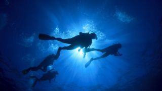 Scuba diving
