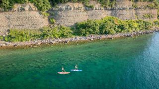 Stand-up paddleboarding