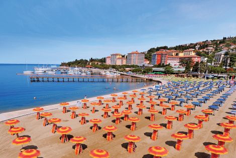 Le spiagge di Portorose