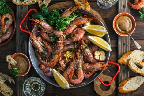 Scampi alla busara