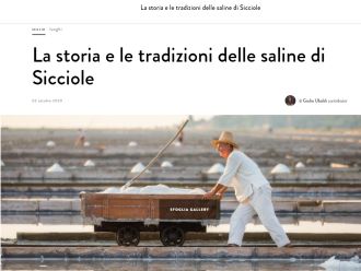 La storia e le tradizioni delle saline di Sicciole